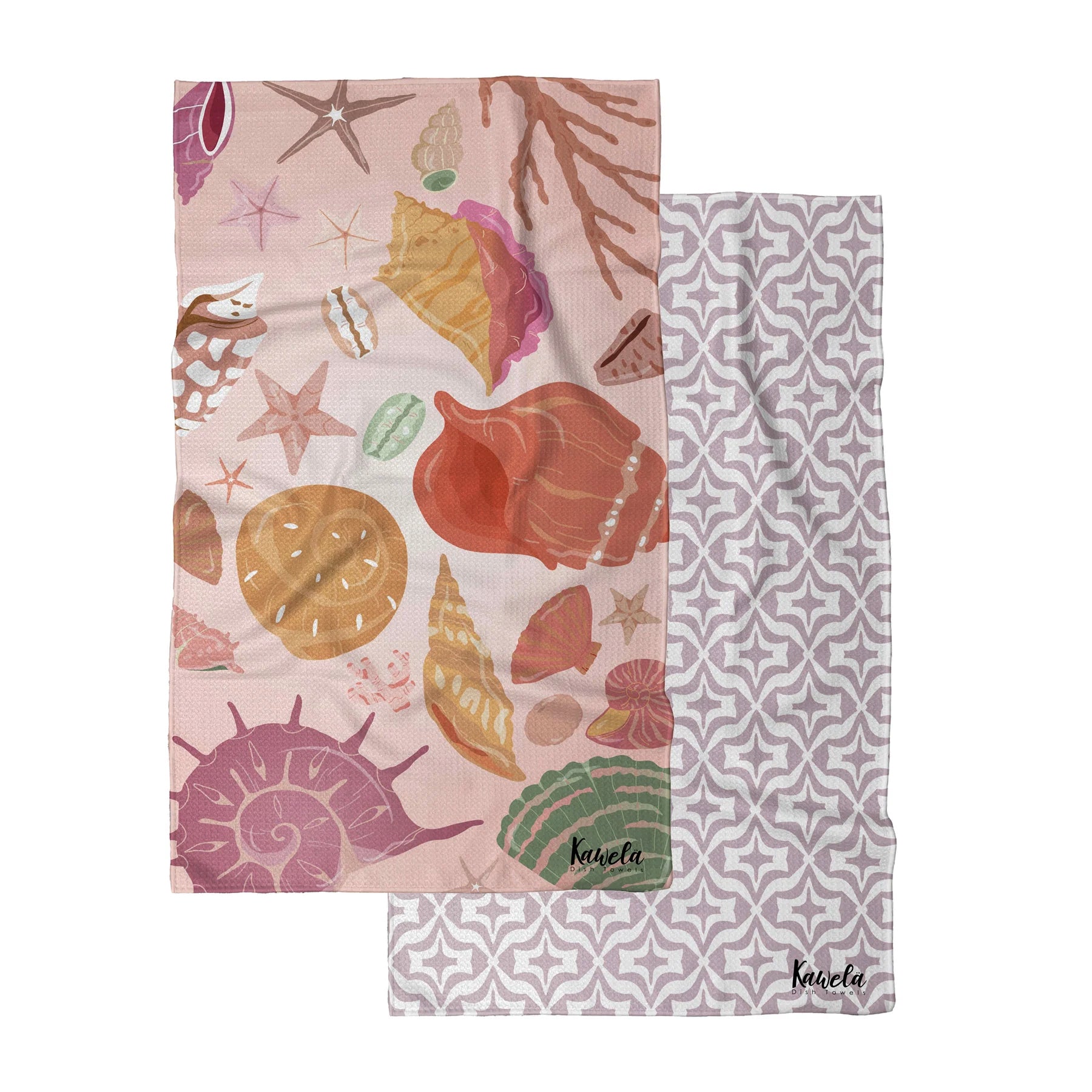 Linges à vaisselle en microfibre - Kawelä - Cape Cod - Paquet de 2